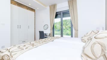 2 kamar tidur, Wi-Fi gratis, dan seprai linen