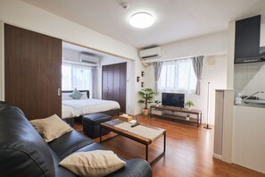 Condo Tiêu chuẩn, 2 giường đôi | Màn/rèm cản sáng, phòng cách âm 