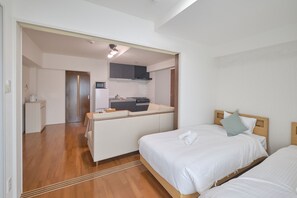 Appart'hôtel Familial, plusieurs lits | Rideaux occultants, chambres insonorisées, lits bébé (gratuits)