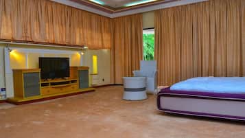 Executive Suite | Desk, iron/ironing board, free WiFi, bed sheets
