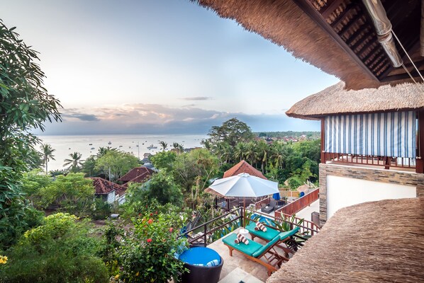 Panoramic-Villa, 1 Schlafzimmer | Balkon