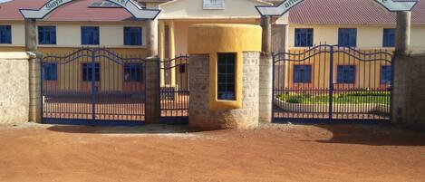 Entrada de l'allotjament