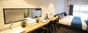 ห้องทวิน (Double Beds, Bath/Toilet Separated) | ห้องเก็บเสียง, Wi-Fi ฟรี, ผ้าปูที่นอน