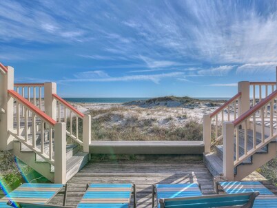 🥳 Early Bird Sale. First 2! Gulf & Golf, West. Beachfront. Resort! 7 Pools. Tennis. Golf. 5 BR.
