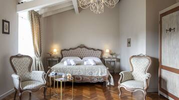 Premium bedding, memory-foam beds, minibar, individually furnished