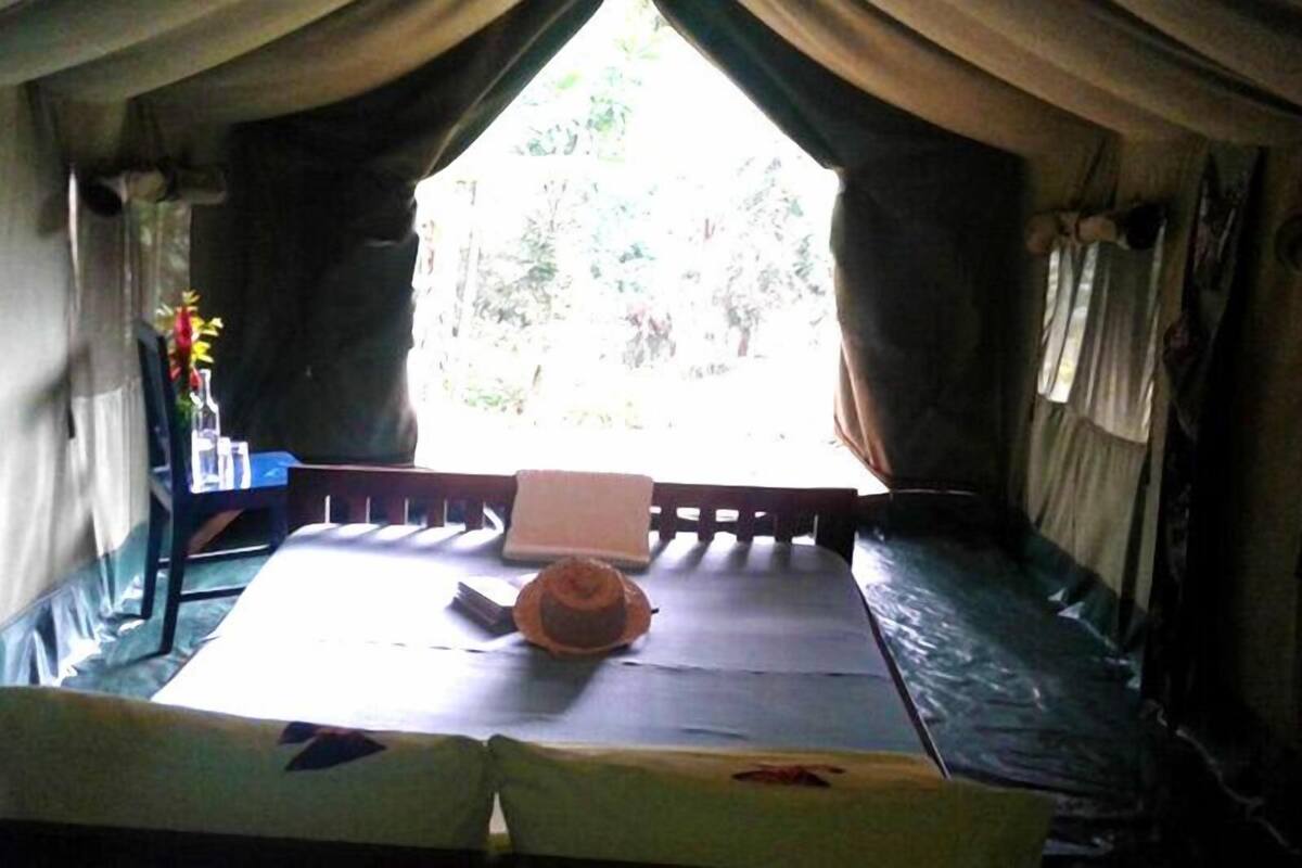 Comfort-Zelt, 1 Schlafzimmer, Nichtraucher, Gartenblick