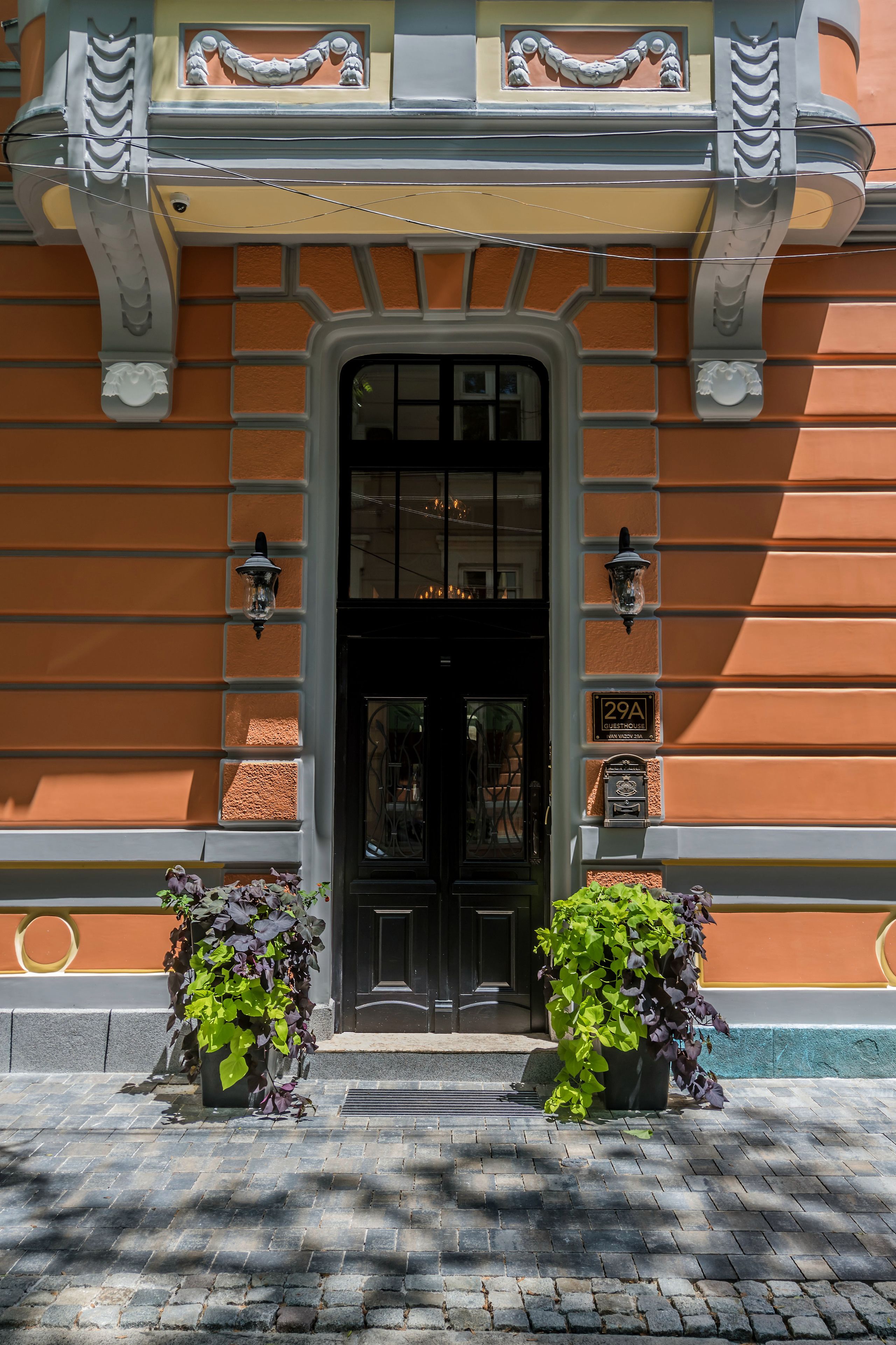 Entrada de la propiedad