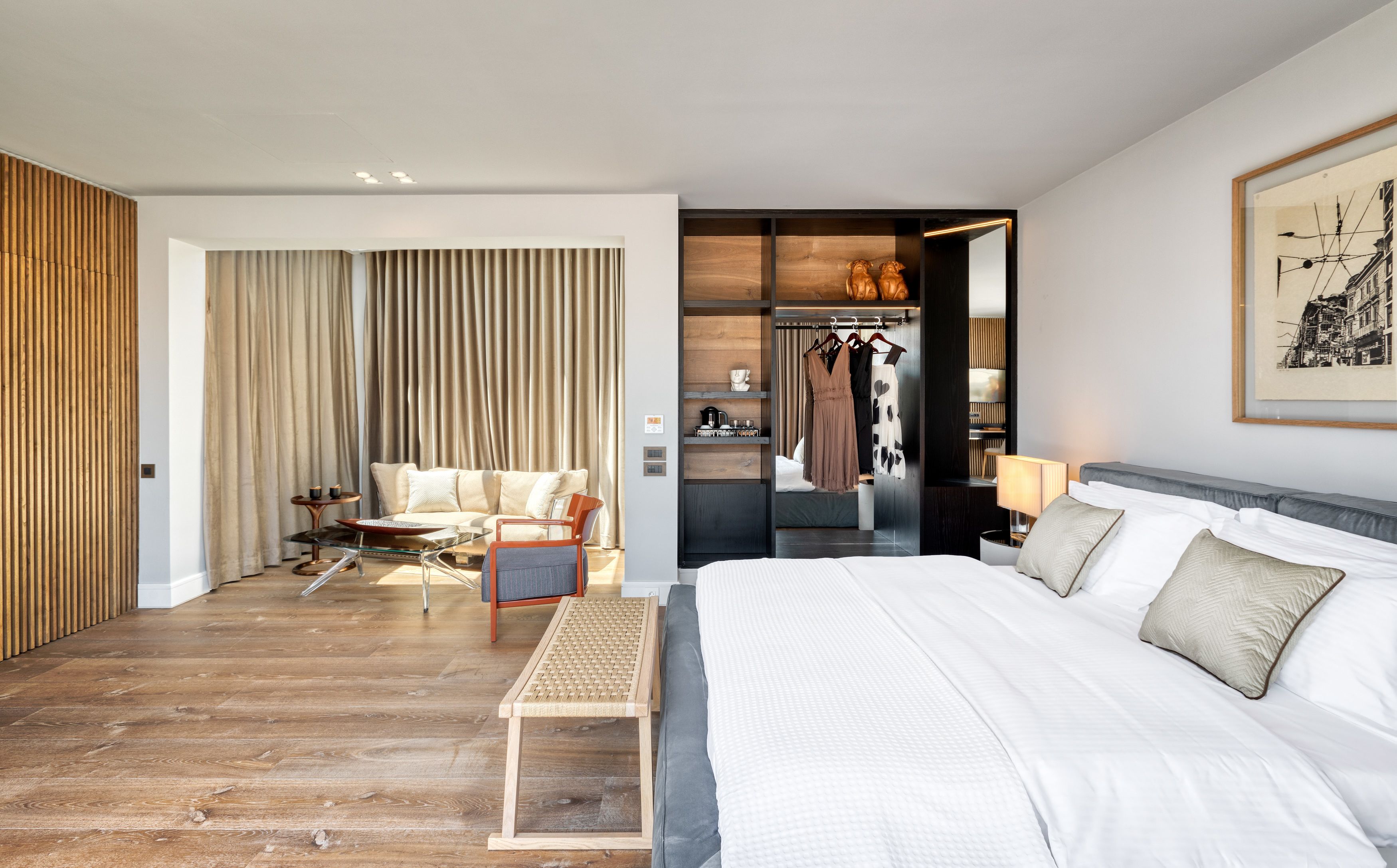 presidential suite | living area | smart tv