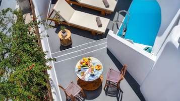 Deluxe Suite with outdoor Hot Tub (Feredini) | Terrace/patio