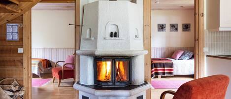 Alpehytte - 4 soveværelser - sauna (Suopursu) | Opholdsområde | Fladskærms-tv