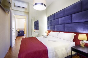 Family Apartment, Balcony | 1 bedroom, in-room safe, individually furnished, desk