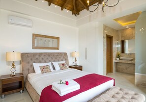 Villa | 4 bedrooms, Egyptian cotton sheets, premium bedding, down duvets - Villa Aloni (Kissamos)