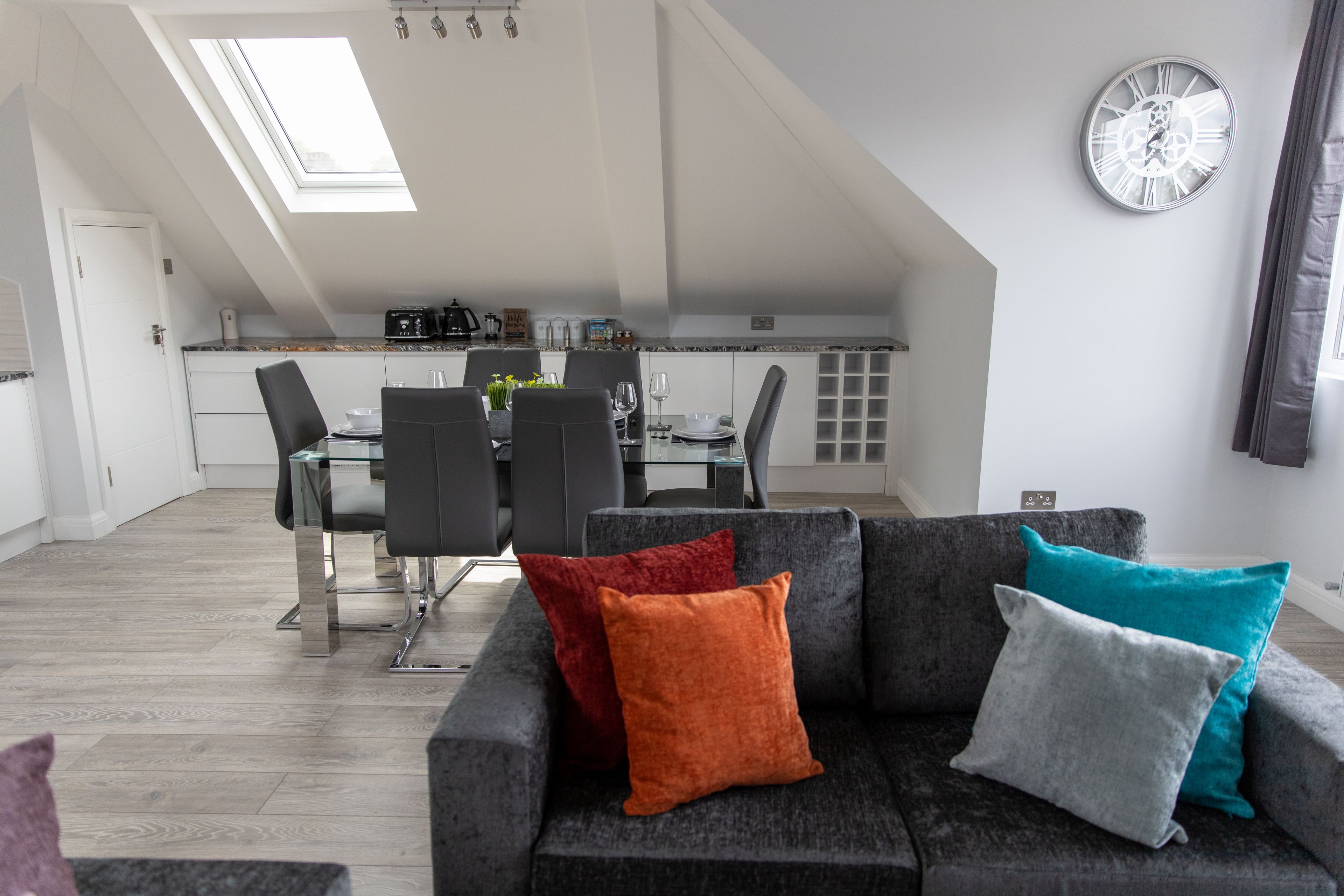 Duplex, 2 Bedrooms | Living area | Flat-screen TV
