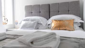 Individually decorated, individually furnished, blackout curtains