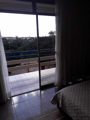 Blick vom Balkon
