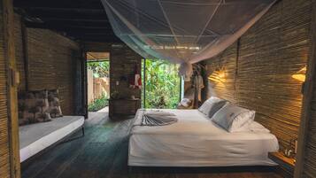 In-room safe, blackout drapes, bed sheets