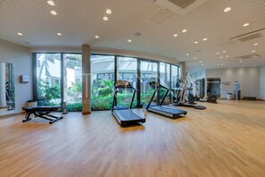 Fitness facility - Cap Jardin 2 bedroom apartment VRBO (Antibes)