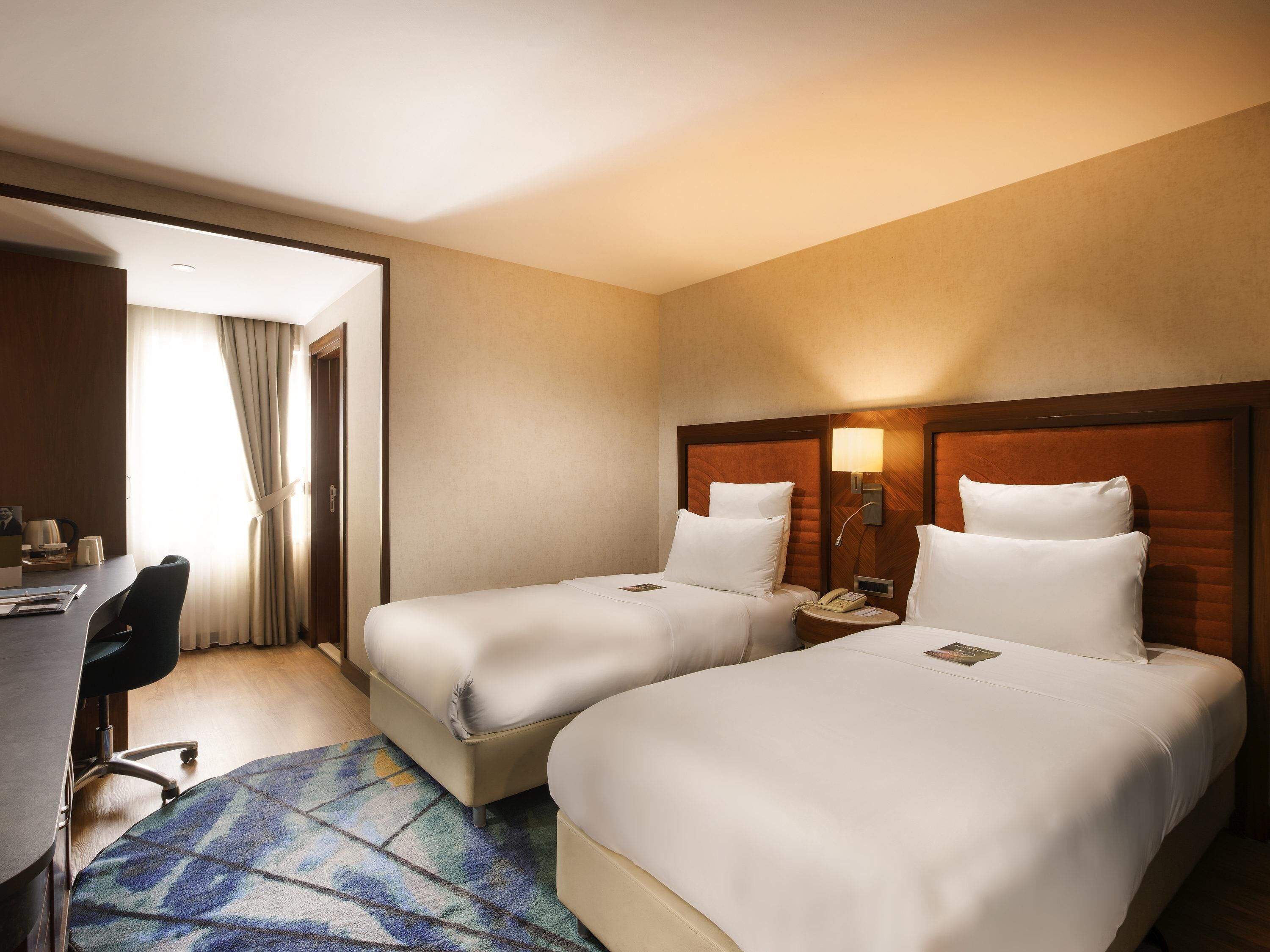 Superior Twin Room, 2 Twin Beds | In-room safe, desk, laptop workspace, blackout drapes