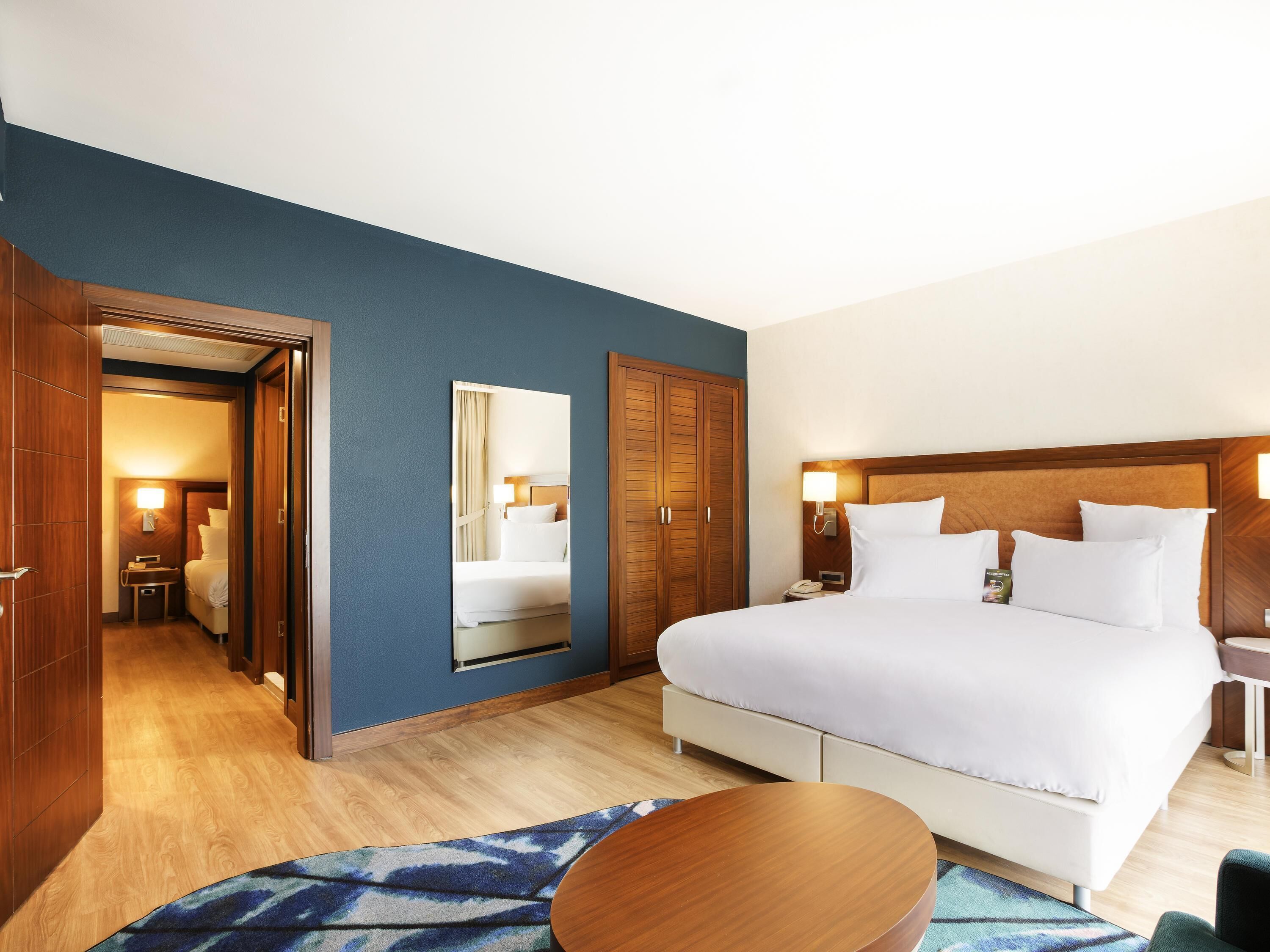 Family Suite, Multiple Beds | In-room safe, desk, laptop workspace, blackout drapes
