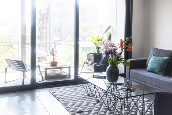 Appartement, non-fumeur | Aire de séjour | Téléviseur à écran plat