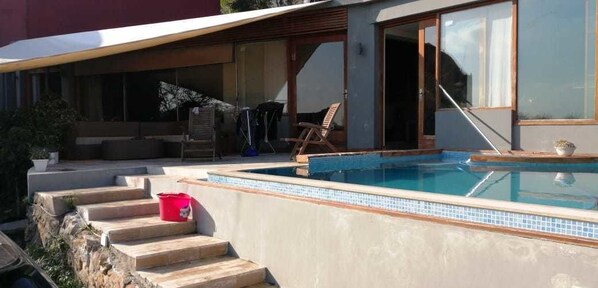 Outdoor pool - Villa Contemporaine (Tangier)