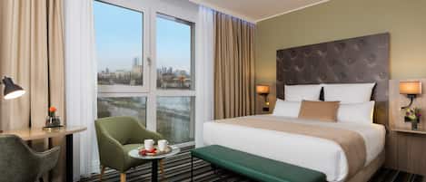 Superior Room | Minibar, in-room safe, desk, laptop workspace