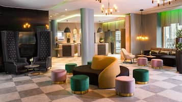 Zona de estar del vestíbulo