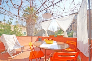 Appartamento, 2 camere da letto | Terrazza/patio