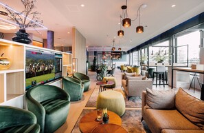 Sala de estar en el lobby