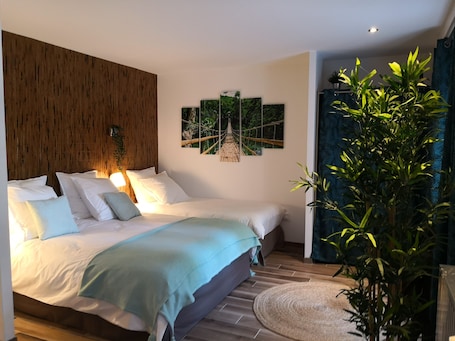 Quarto triplo (Philippines) | Roupas de cama premium. Les 7 Sources