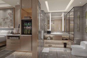 Daunenbettdecken, Minibar, Zimmersafe, Schreibtisch