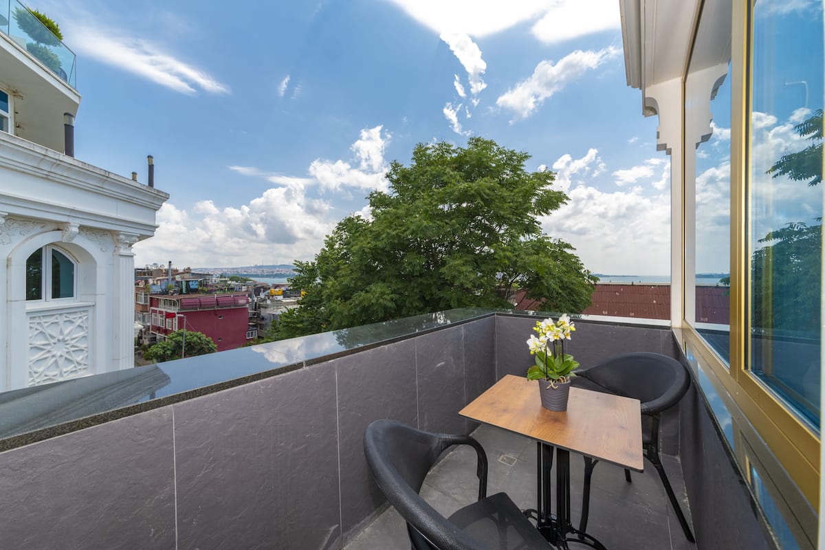 Suite, Balcony, Corner | Balcony view