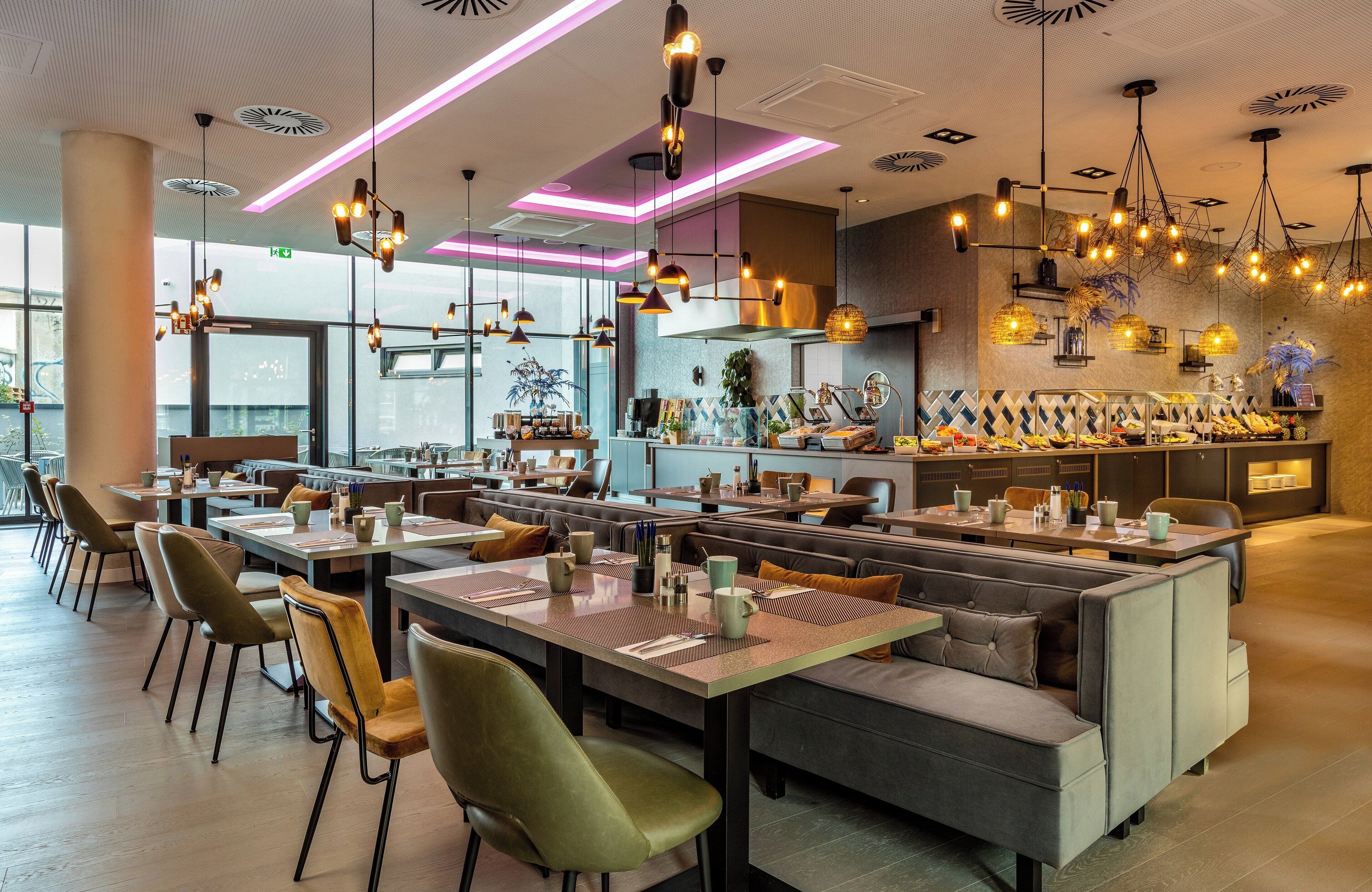 daily buffet breakfast (eur 17 per person)