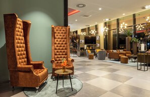 Sala de estar en el lobby