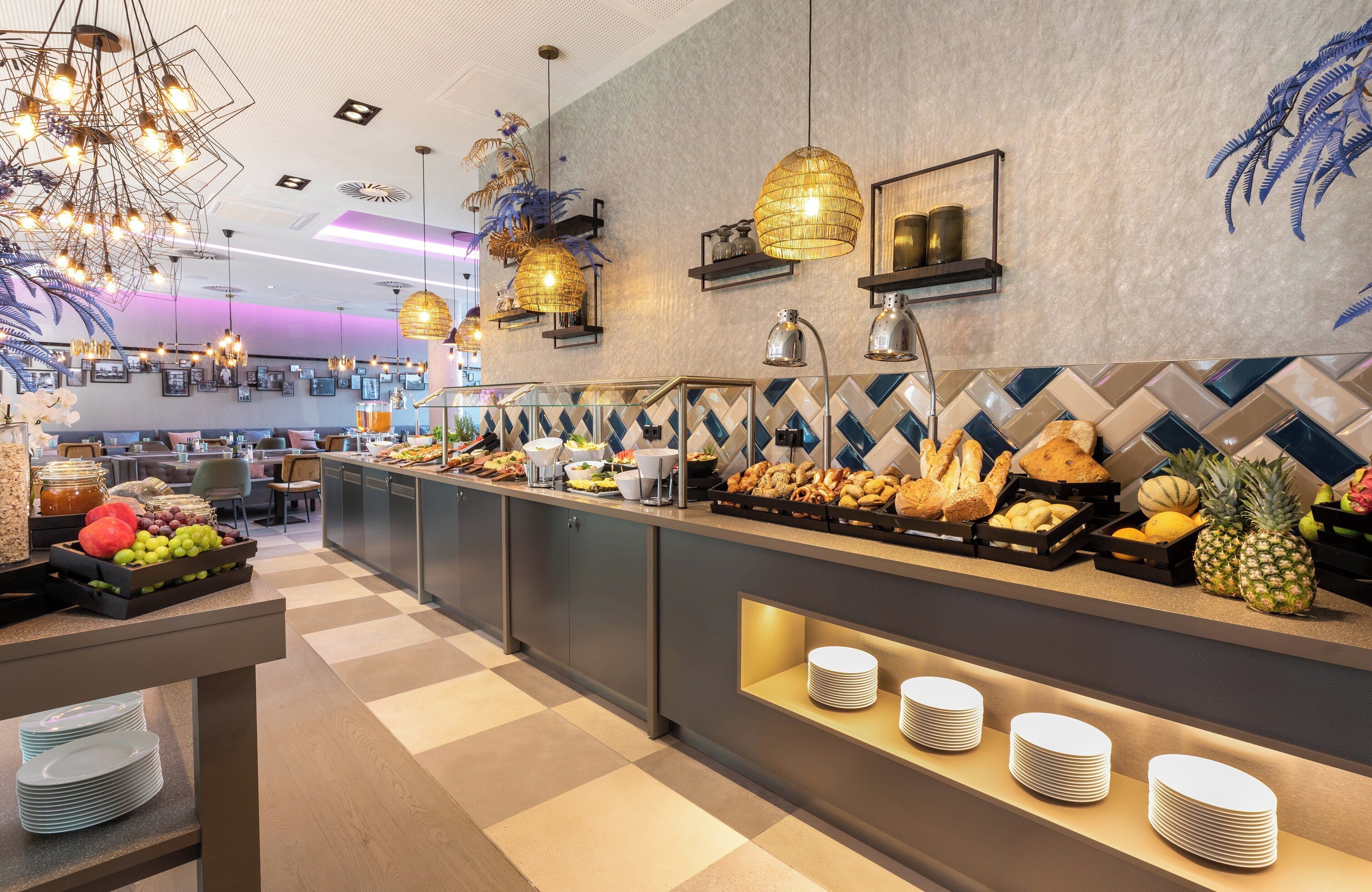 daily buffet breakfast (eur 17 per person)