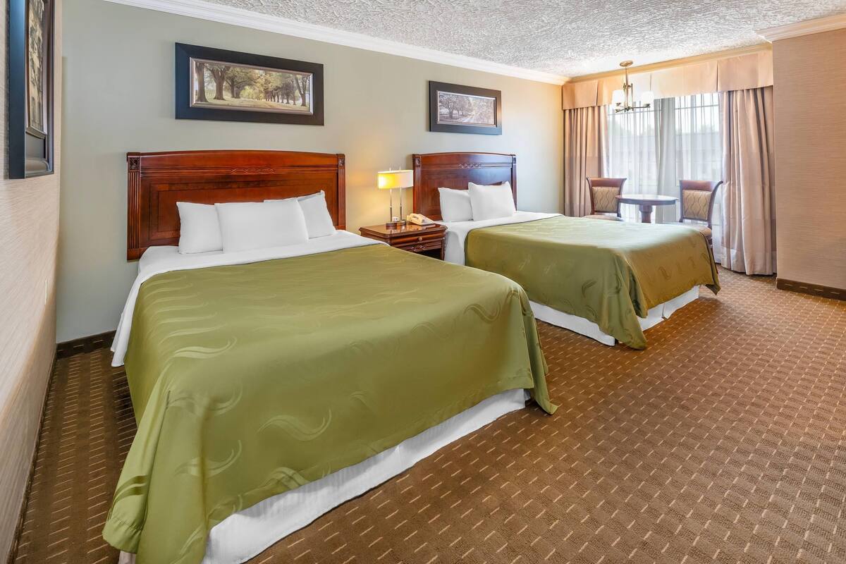 Desk, iron/ironing board, free cribs/infant beds, rollaway beds