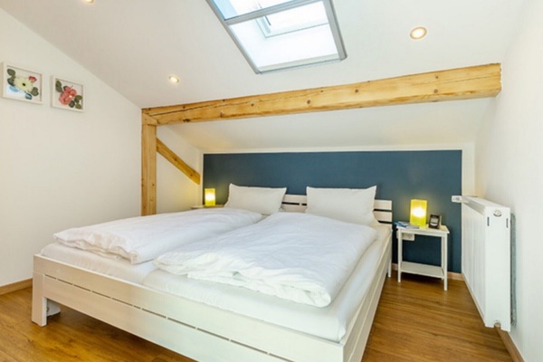 Ferienwohnung 50 qm bis 4 Personen, 2 separate Schlafzimmer-Schlafzimmer