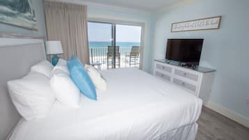 Kondominium, 2 kamar tidur, pemandangan pantai (403) | 2 kamar tidur dan didekorasi berbeda-beda