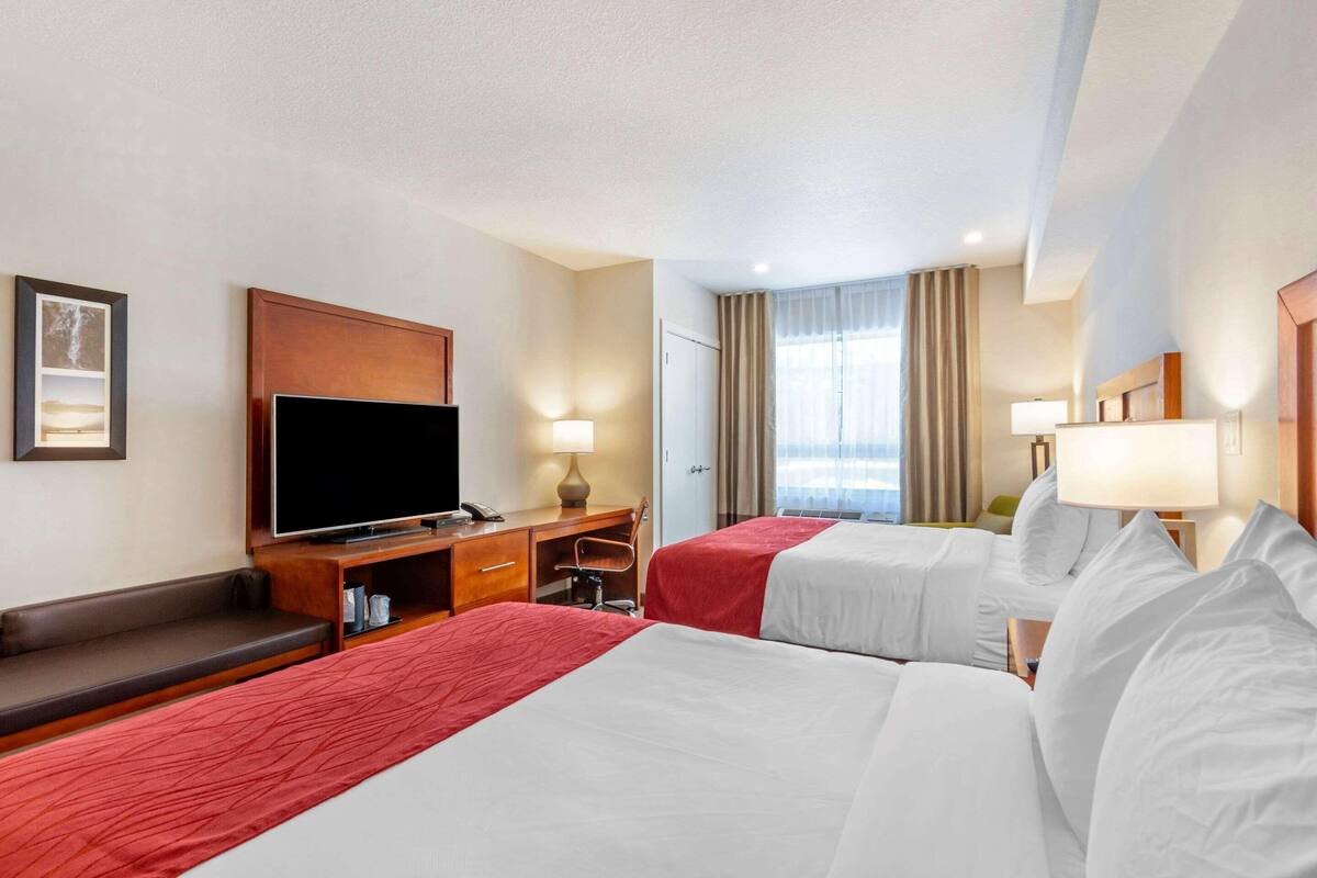 Desk, WiFi (free), bed sheets