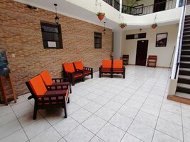 Sala de estar en el lobby