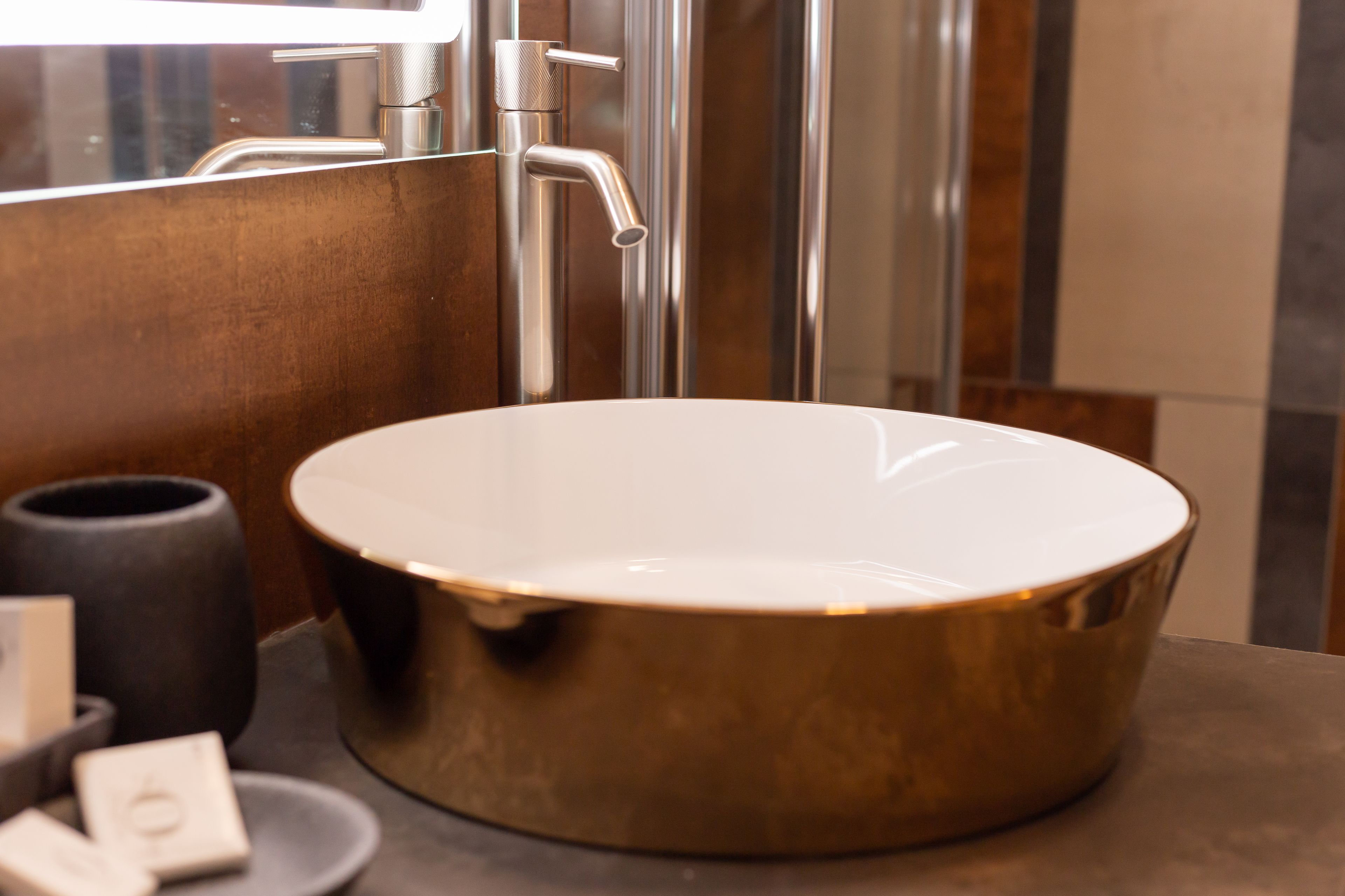 Lavabo en el baño