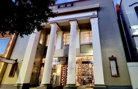 Fachada de la propiedad