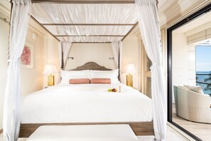 Premium bedding, in-room safe, desk, soundproofing