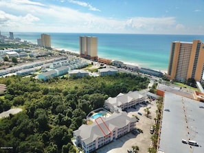 Majoituspaikan julkisivu