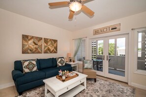 Huis | Woonkamer | Een flatscreentelevisie