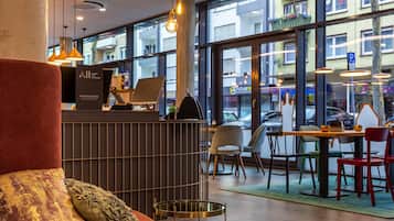 Daily buffet breakfast (EUR 18 per person)