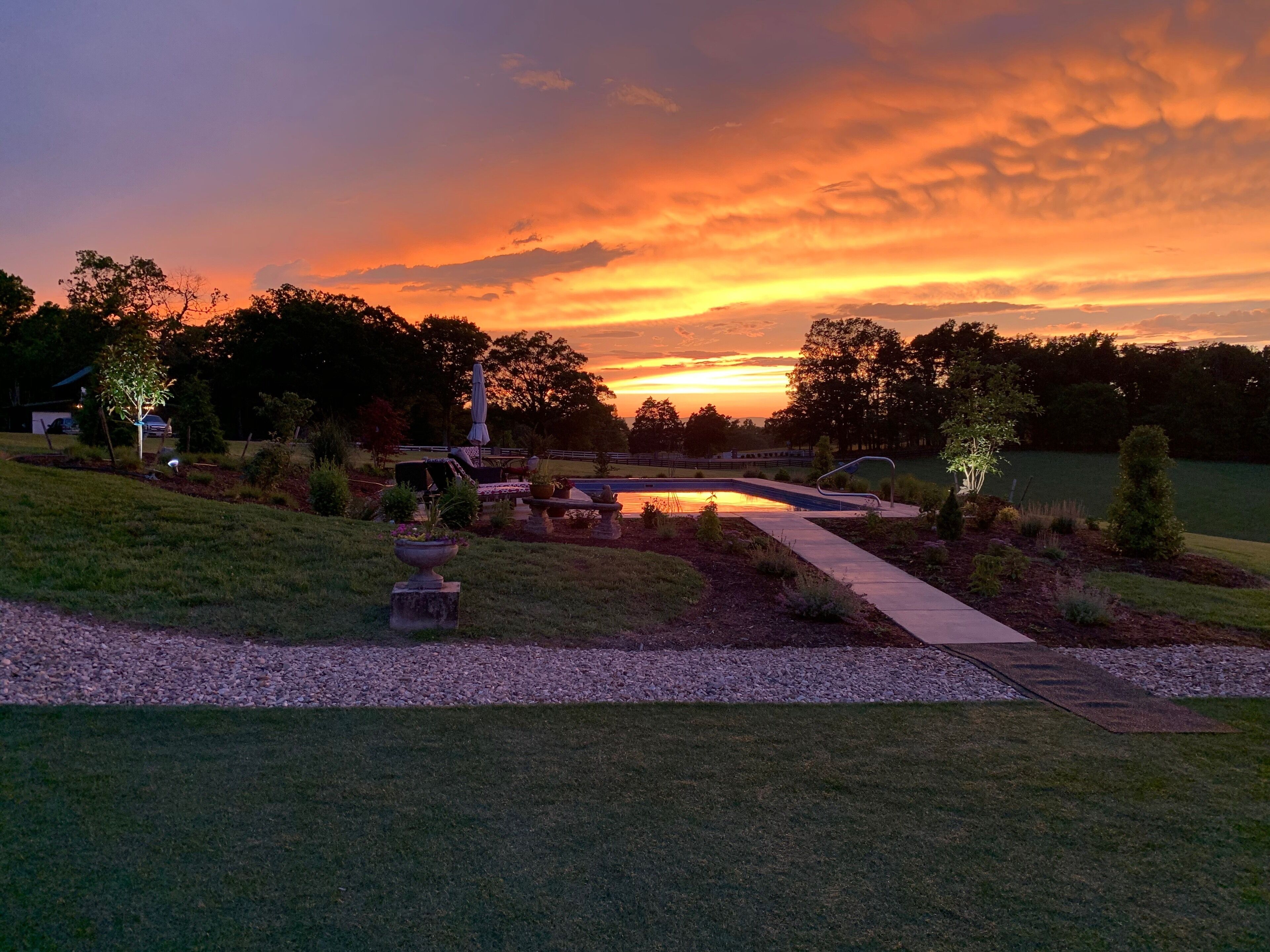 Overnattingsstedets uteområder