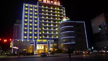 Front of property – evening/night