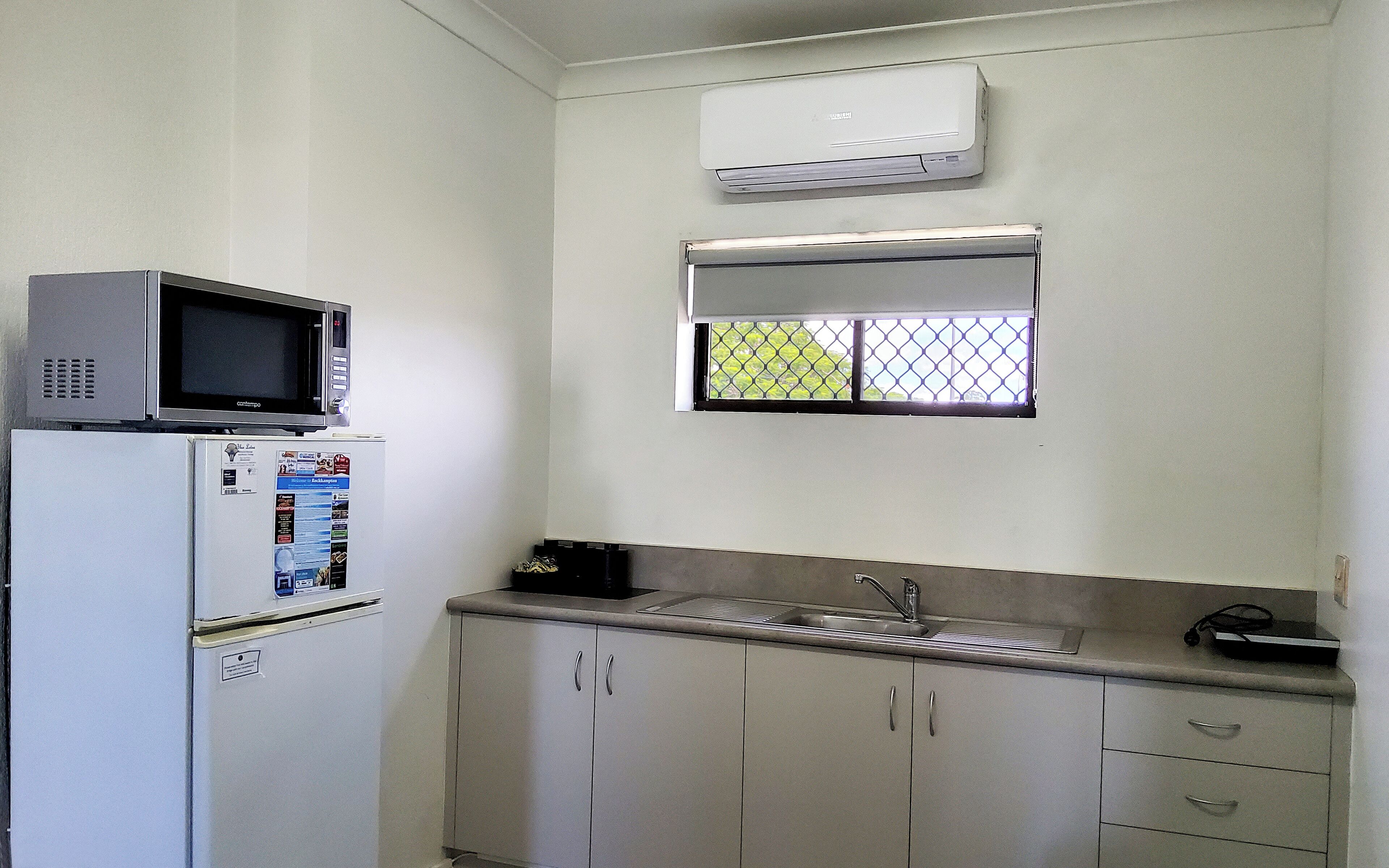 2 bedroom apartment (non pet) | private kitchen | microwave, coffee/tea maker, toaster