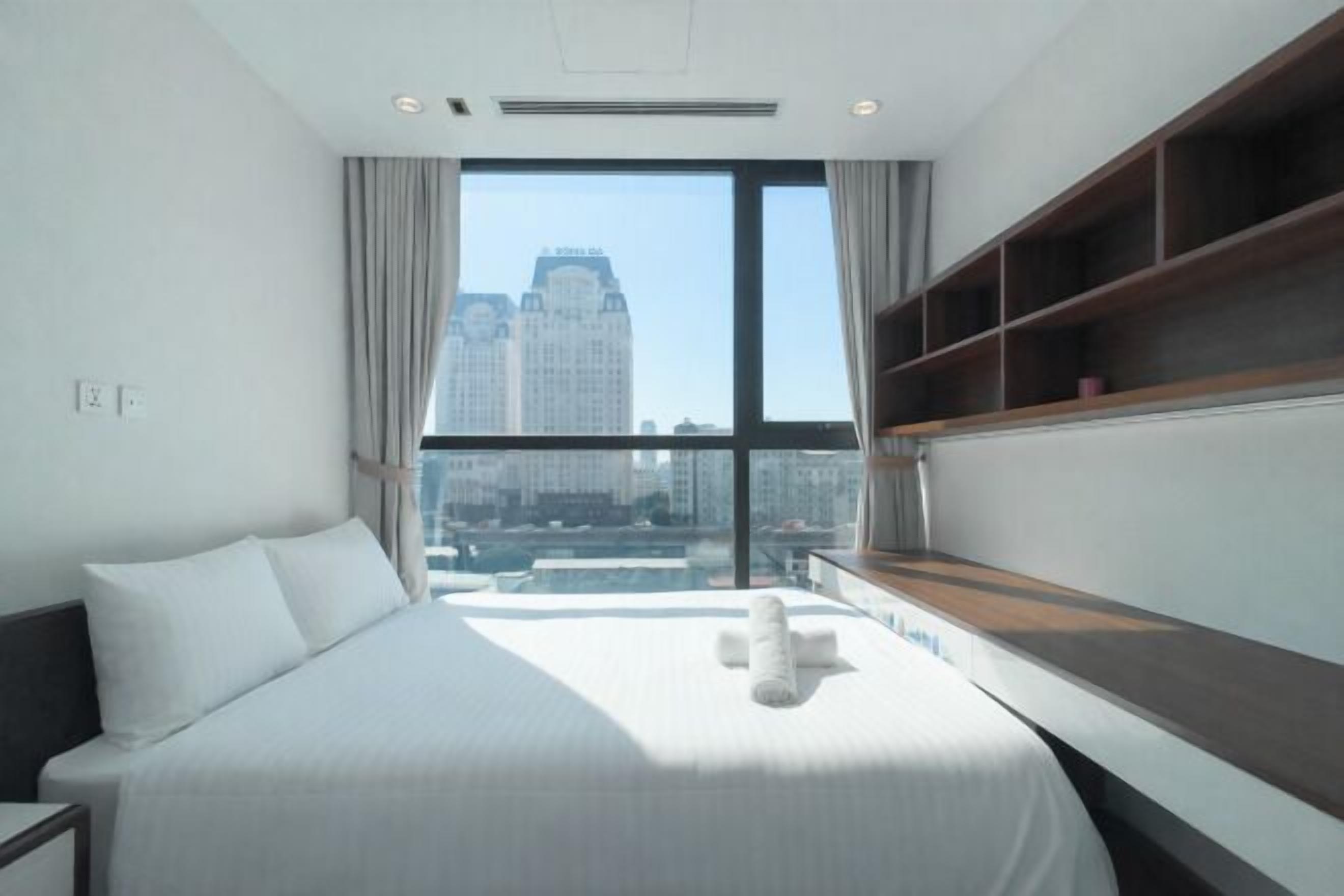 Egyptian cotton sheets, premium bedding, down duvets, memory-foam beds
